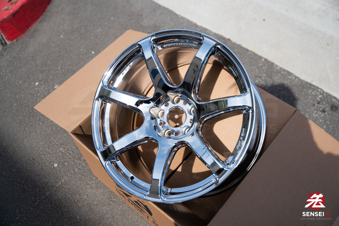 ワークエモーション T7R 1P / 18x9.5 +22 / 5x114.3 / クローム