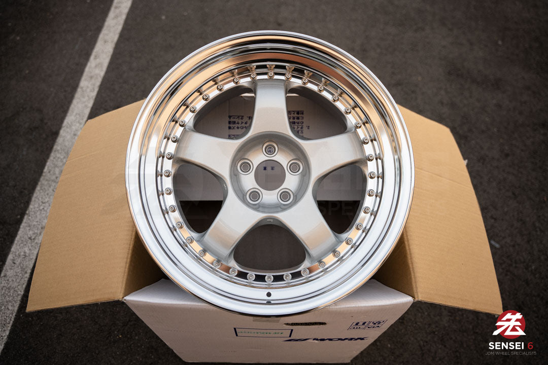 Work Meister S1 3P / 18x9.5 +24 / 5x114.3 / Acabado pulido