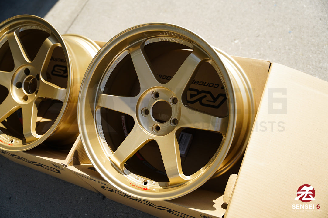 Volk TE37SL / 19x9.5 +22, 19x10.5 +35 / 5x112 / Gold (GO)