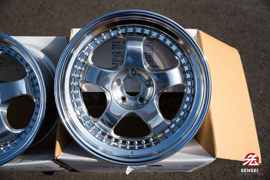 Work Meister S1 3P / 19x9.5 +24, 19x10.5 +31 / 5x112 / Buff Finish (PP)