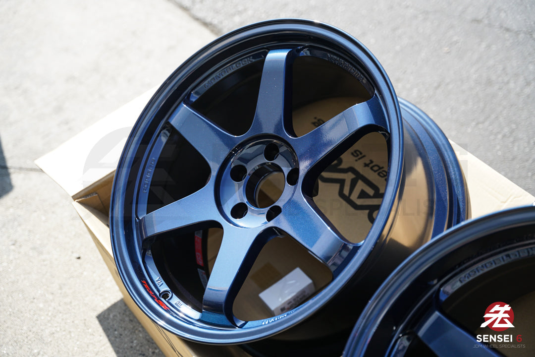 Volk TE37SL / 19x9.5 +22, 19x10.5 +35 / 5x112 / Mag Blue (BL)