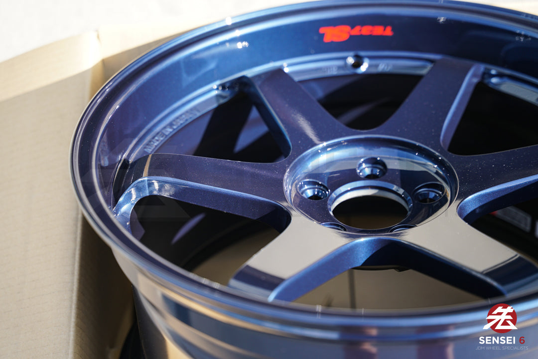 Volk TE37SL / 19x9.5 +22, 19x10.5 +35 / 5x112 / Mag Blue (BL)