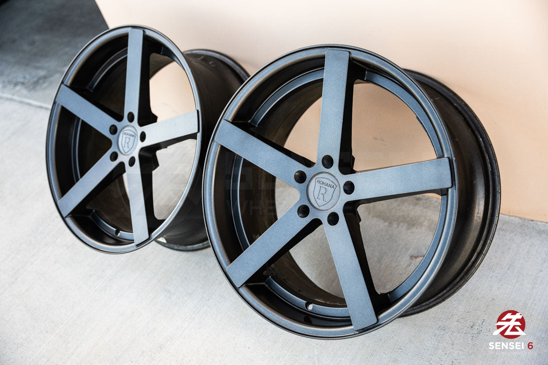 20" Rohana RC22 (Used Wheels) / 5x114.3 / 20x9 +25, 20x11 +28/ Satin Black