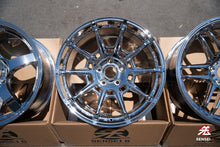 Load image into Gallery viewer, AME Galerna Refino / 18x9.5 +22 / 5x114.3 / Chrome