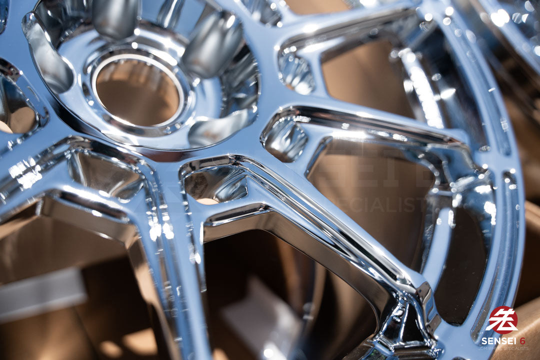 AME Galerna Refino / 18x9.5 +22 / 5x114.3 / Chrome