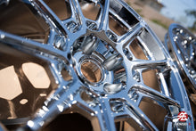 Load image into Gallery viewer, AME Galerna Refino / 18x9.5 +22 / 5x114.3 / Chrome