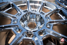 Load image into Gallery viewer, AME Galerna Refino / 18x9.5 +22 / 5x114.3 / Chrome