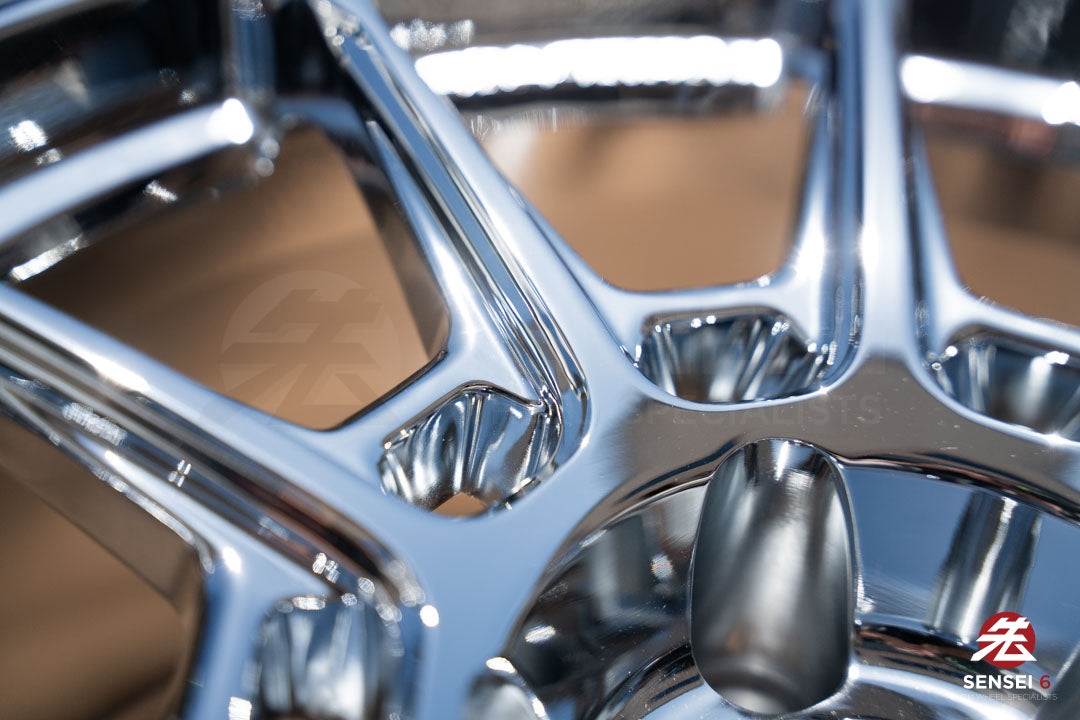 AME Galerna Refino / 18x9.5 +22 / 5x114.3 / Chrome