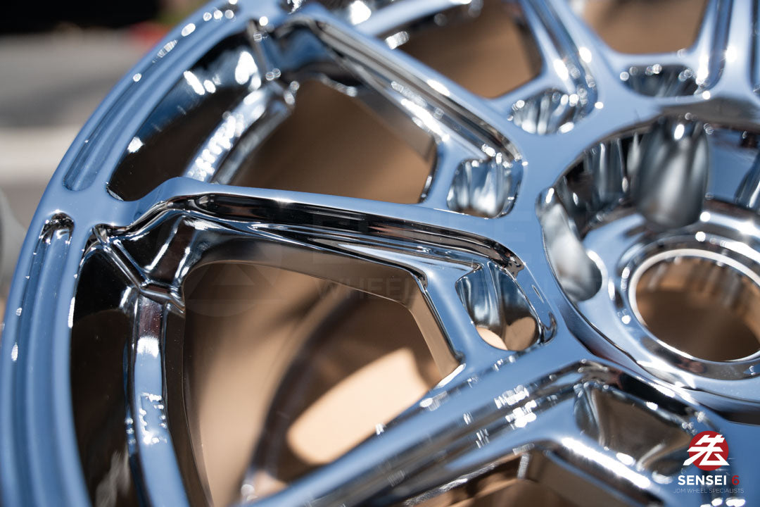 AME Galerna Refino / 18x9.5 +22 / 5x114.3 / Chrome