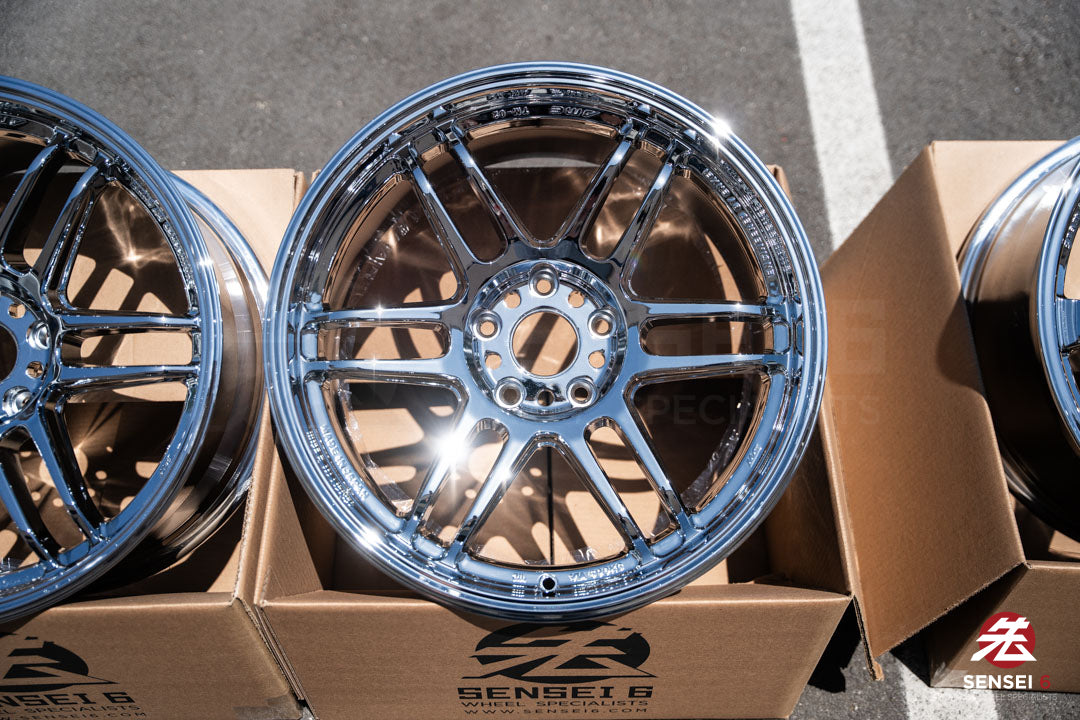 AME Tracer TM02 / 18x9.5 +38 / 5x114.3 / Chrome