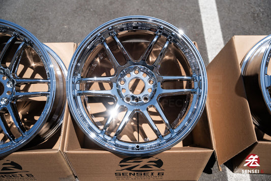 AME Tracer TM02 / 18x9.5 +38 / 5x114.3 / Chrome