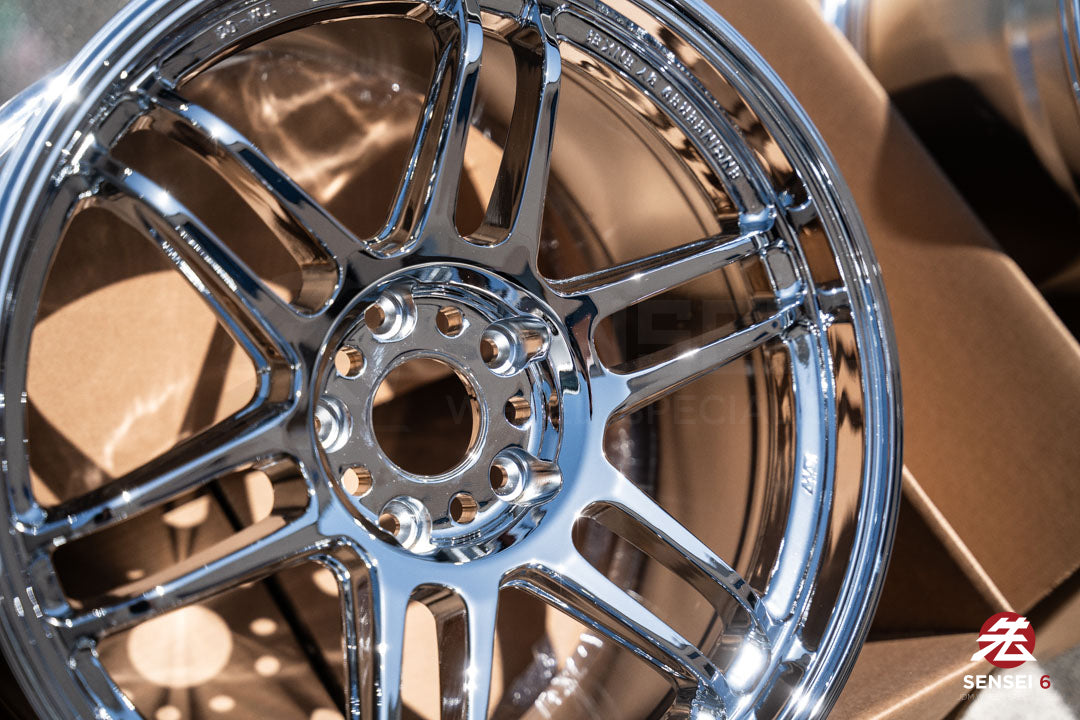 AME Tracer TM02 / 18x9.5 +38 / 5x114.3 / Chrome