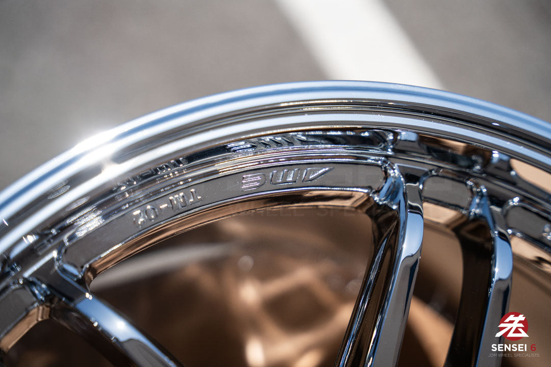 AME Tracer TM02 / 18x9.5 +38 / 5x114.3 / Chrome