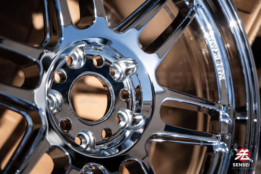 AME Tracer TM02 / 18x9.5 +38 / 5x114.3 / Chrome