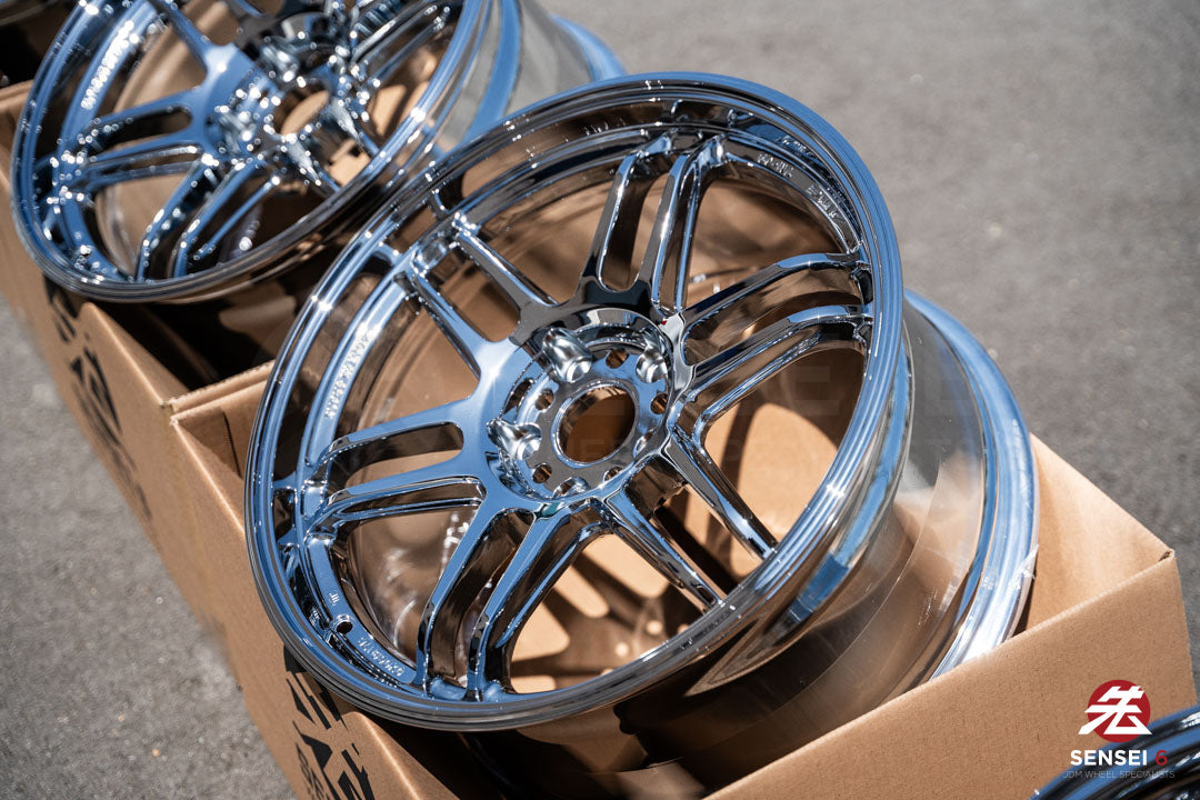 AME Tracer TM02 / 18x9.5 +38 / 5x114.3 / Chrome