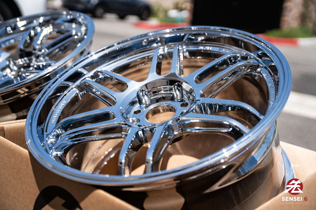 AME Tracer TM02 / 18x9.5 +38 / 5x114.3 / Chrome