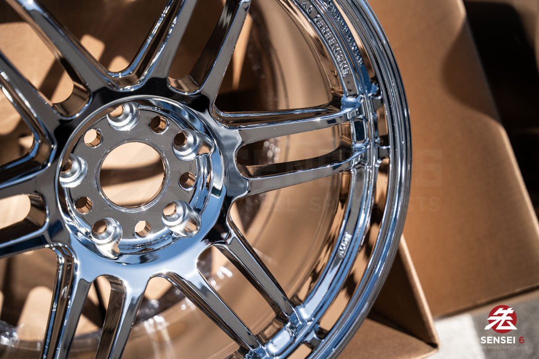 AME Tracer TM02 / 18x9.5 +38 / 5x114.3 / Chrome