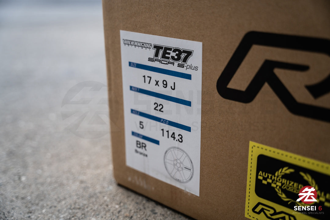 Volk TE37 Saga S-Plus / 17x9 +22 / 5x114.3 / OG Bronce