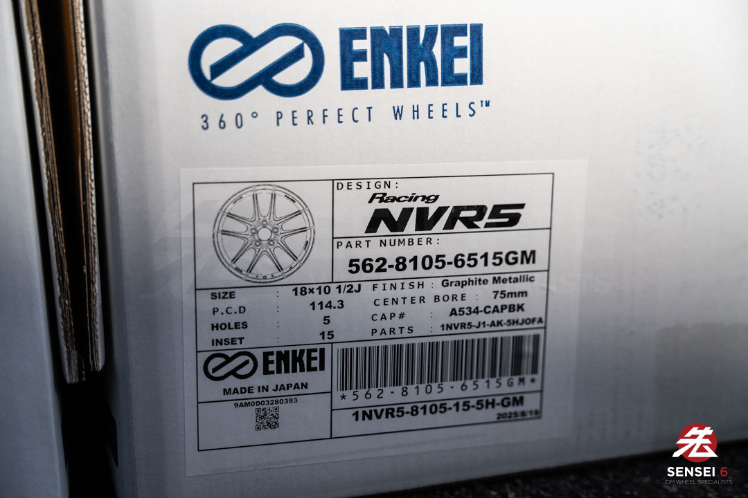Enkei NVR5 / 18x10.5 +15 / 5x114.3 / Graphite Metallic (GM)