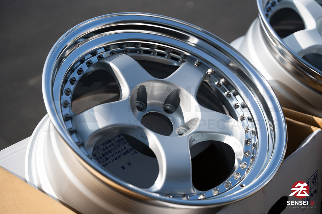 Work Meister S1 3P / 18x9.5 +24 / 5x114.3 / Acabado pulido