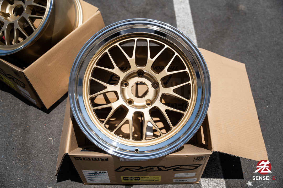 Volk 21A / 18x10.5 +22 / 5x120 / ゴールドリム DC (GO)