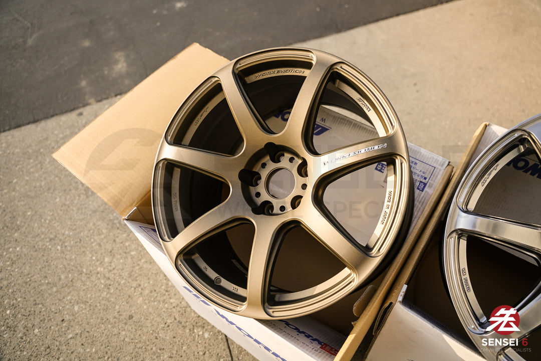Work Emotion T7R 1P / 18x9.5 +12 / 5x114.3 / Matte Bronze (AHG)