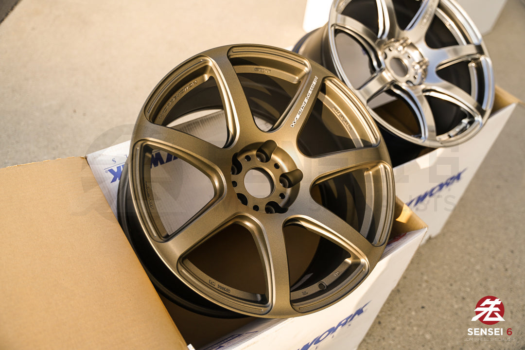 Work Emotion T7R 1P / 18x9.5 +12 / 5x114.3 / Matte Bronze (AHG)