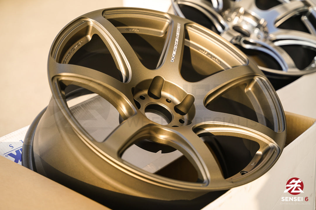 Work Emotion T7R 1P / 18x9.5 +12 / 5x114.3 / Matte Bronze (AHG)