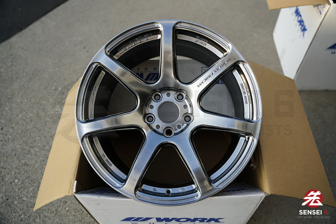 ワークエモーション T7R 1P / 18x9.5 +38 / 5x114.3 / GTシルバー