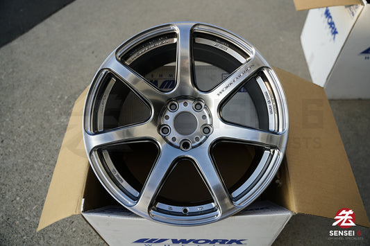 Work Emotion T7R 1P / 18x9.5 +38 / 5x114.3 / GT Silver (GTS)