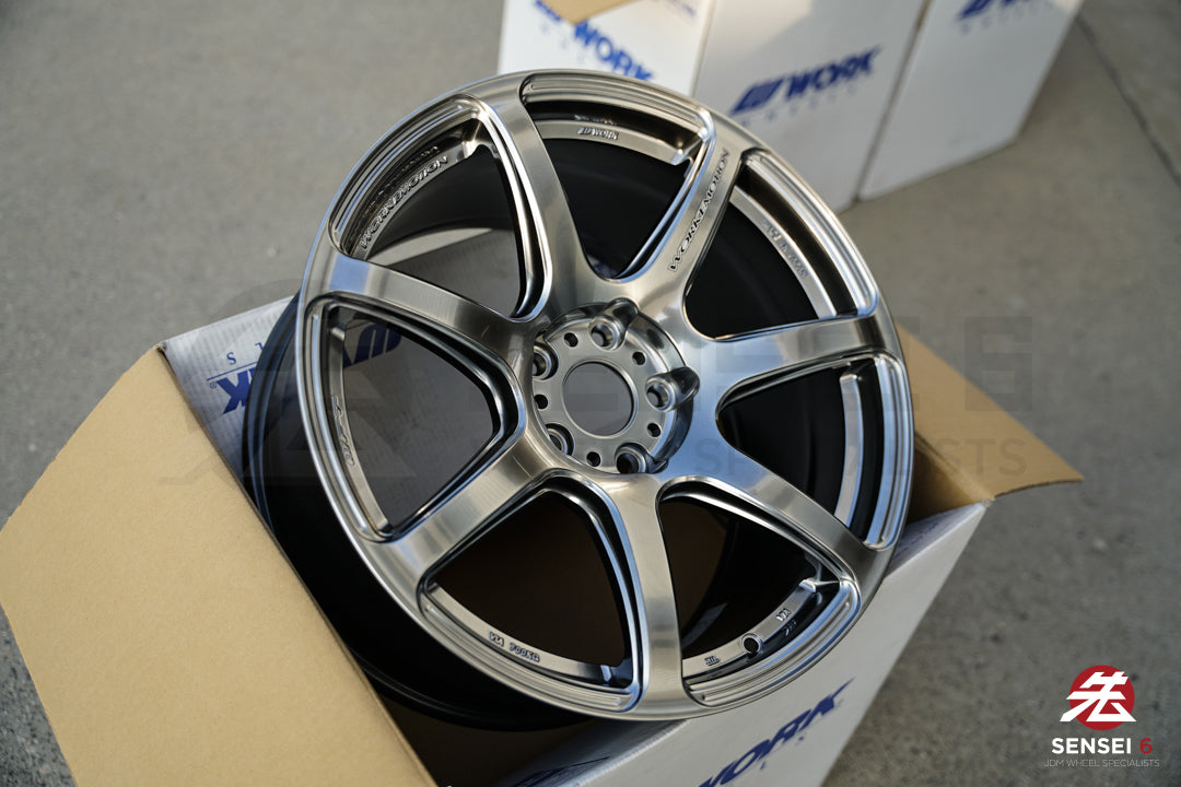 ワークエモーション T7R 1P / 18x9.5 +38 / 5x114.3 / GTシルバー