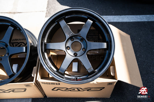Volk TE37SL / 19x9.5 +21, 19x11 +34 / 5x120 / Diamond Black (DB)