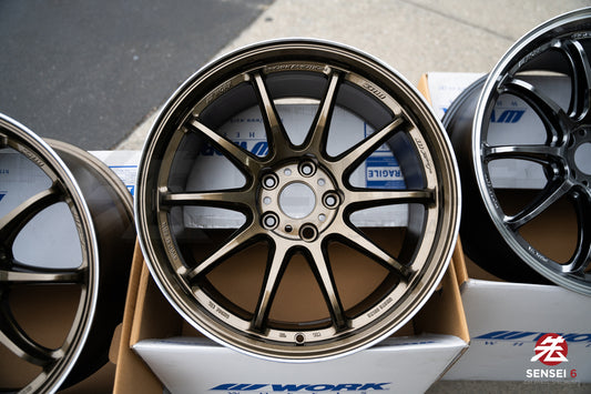 Work Emotion ZR10 1P / 18x9.5 +22 / 5x114.3 / Titanium Diamond Lip Cut (HGLC)