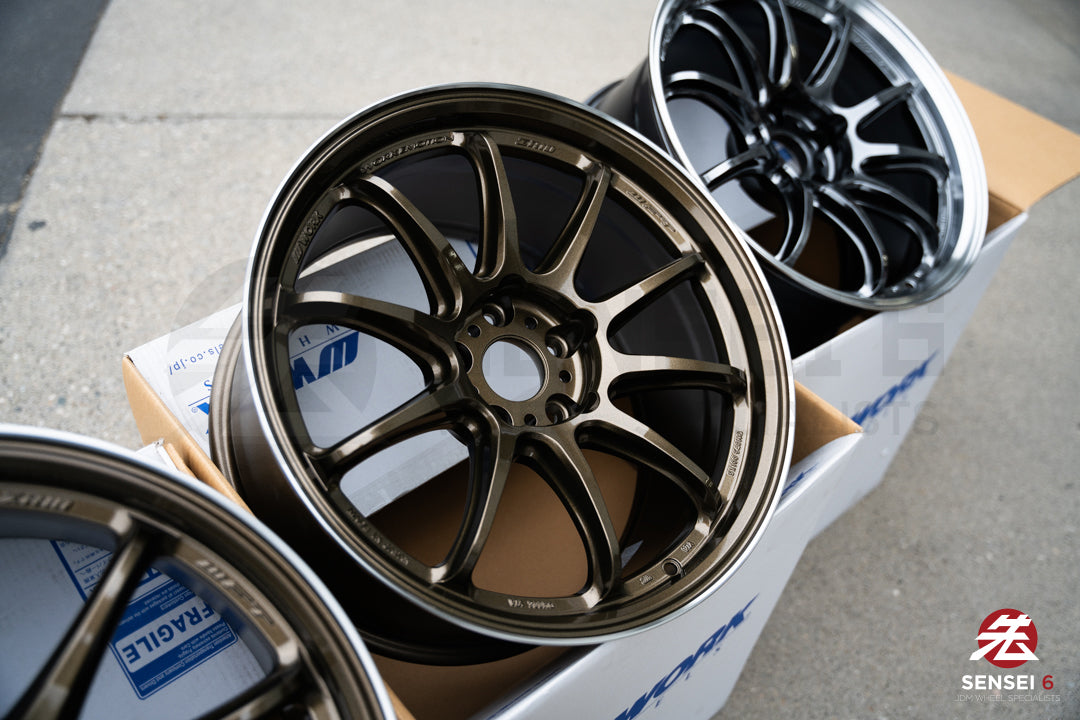 Work Emotion ZR10 1P / 18x9.5 +22 / 5x114.3 / Titanium Diamond Lip Cut (HGLC)