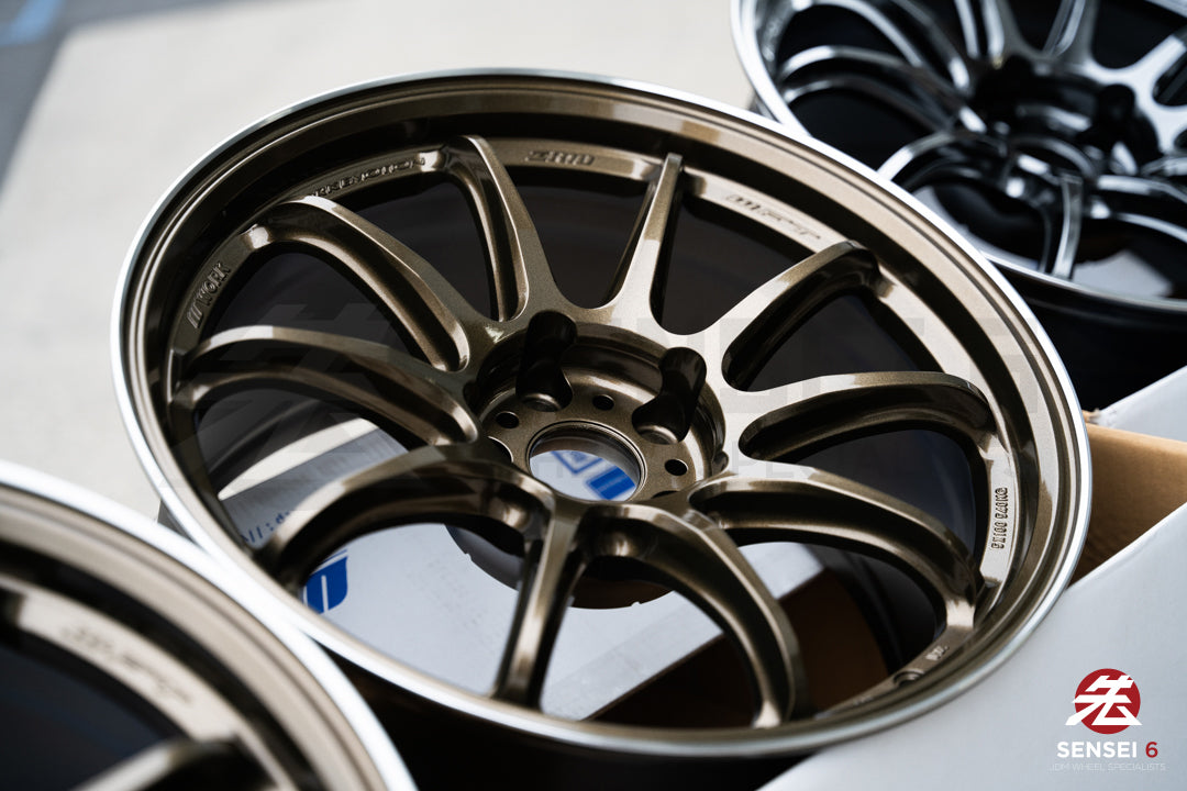 Work Emotion ZR10 1P / 18x9.5 +22 / 5x114.3 / Titanium Diamond Lip Cut (HGLC)