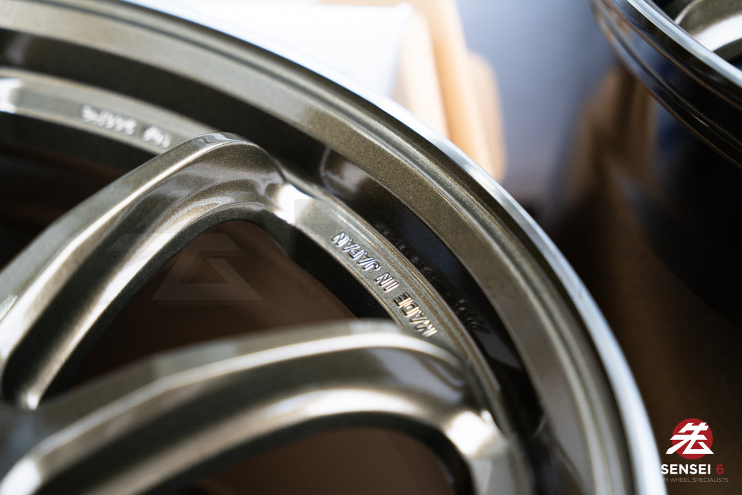 Work Emotion ZR10 1P / 18x9.5 +22 / 5x114.3 / Titanium Diamond Lip Cut (HGLC)