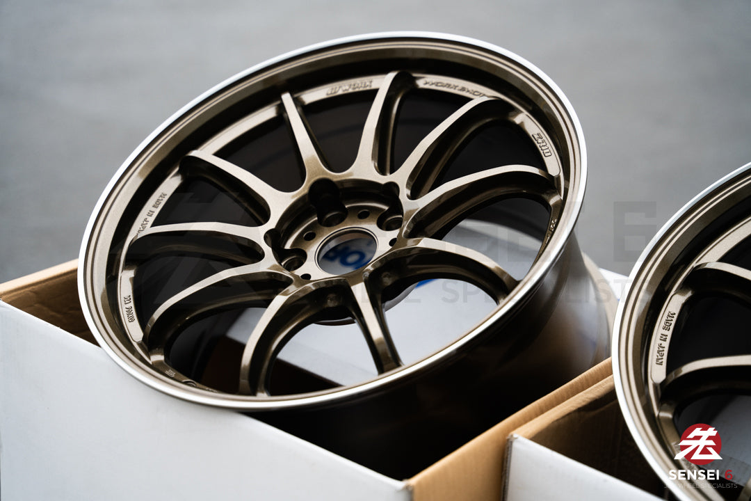 Work Emotion ZR10 1P / 18x9.5 +38 / 5x114.3 / Titanium Diamond Lip Cut (HGLC)
