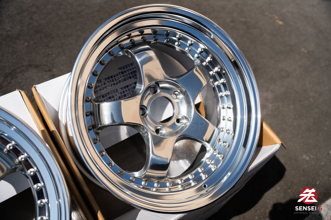 ワークマイスター S1 3P / 18x9.5 +24 / 5x114.3 / バフ仕上げ