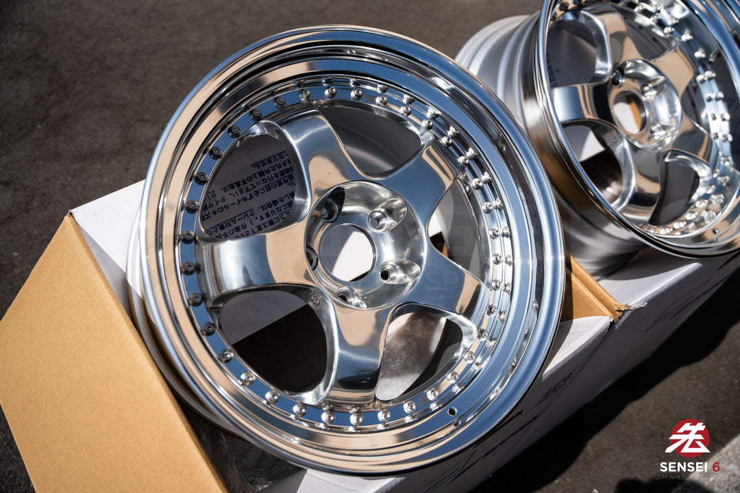 ワークマイスター S1 3P / 18x9.5 +24 / 5x114.3 / バフ仕上げ