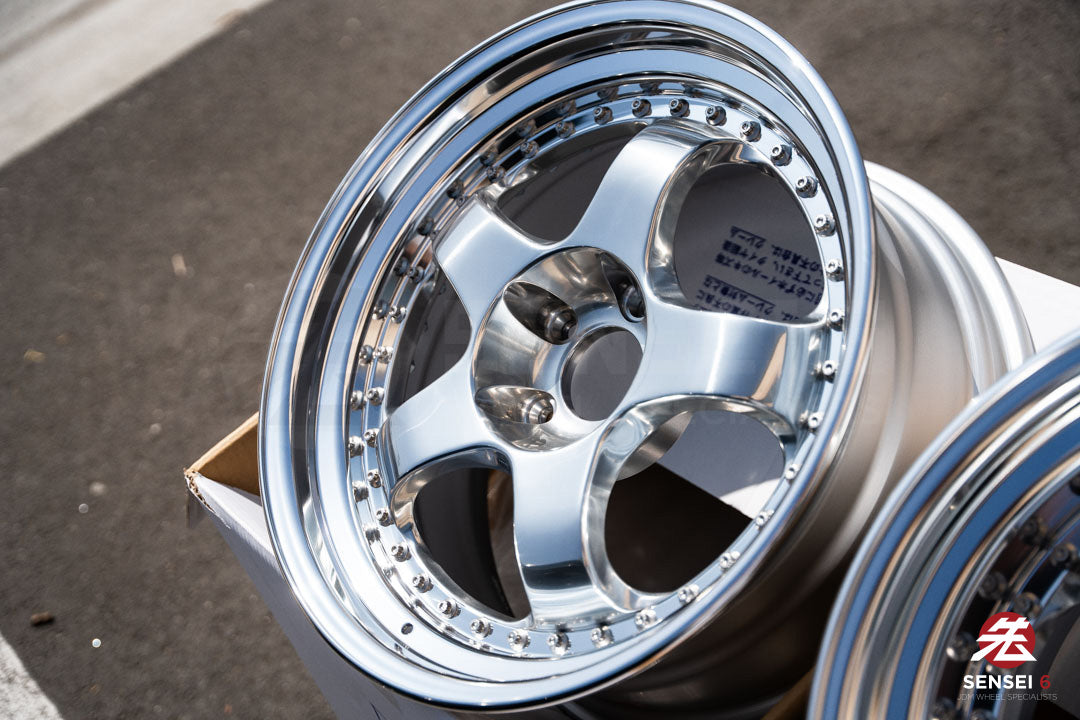 ワークマイスター S1 3P / 18x9.5 +24 / 5x114.3 / バフ仕上げ