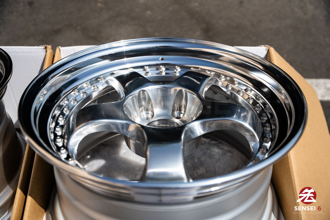 ワークマイスター S1 3P / 18x9.5 +24 / 5x114.3 / バフ仕上げ