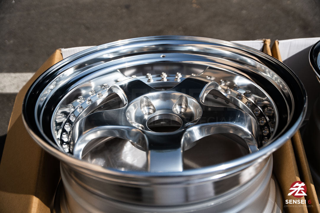 ワークマイスター S1 3P / 18x9.5 +24 / 5x114.3 / バフ仕上げ
