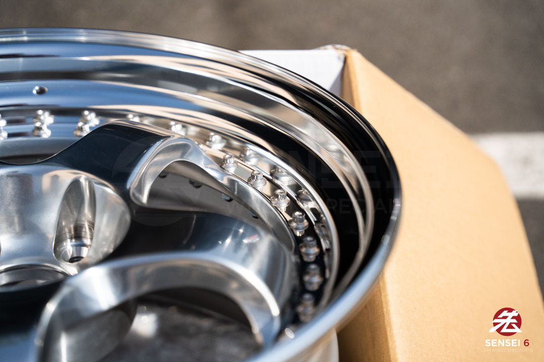 ワークマイスター S1 3P / 18x9.5 +24 / 5x114.3 / バフ仕上げ