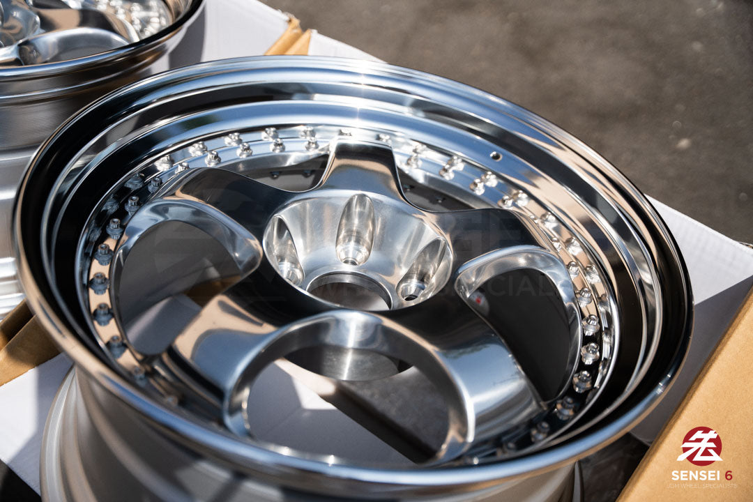 ワークマイスター S1 3P / 18x9.5 +24 / 5x114.3 / バフ仕上げ
