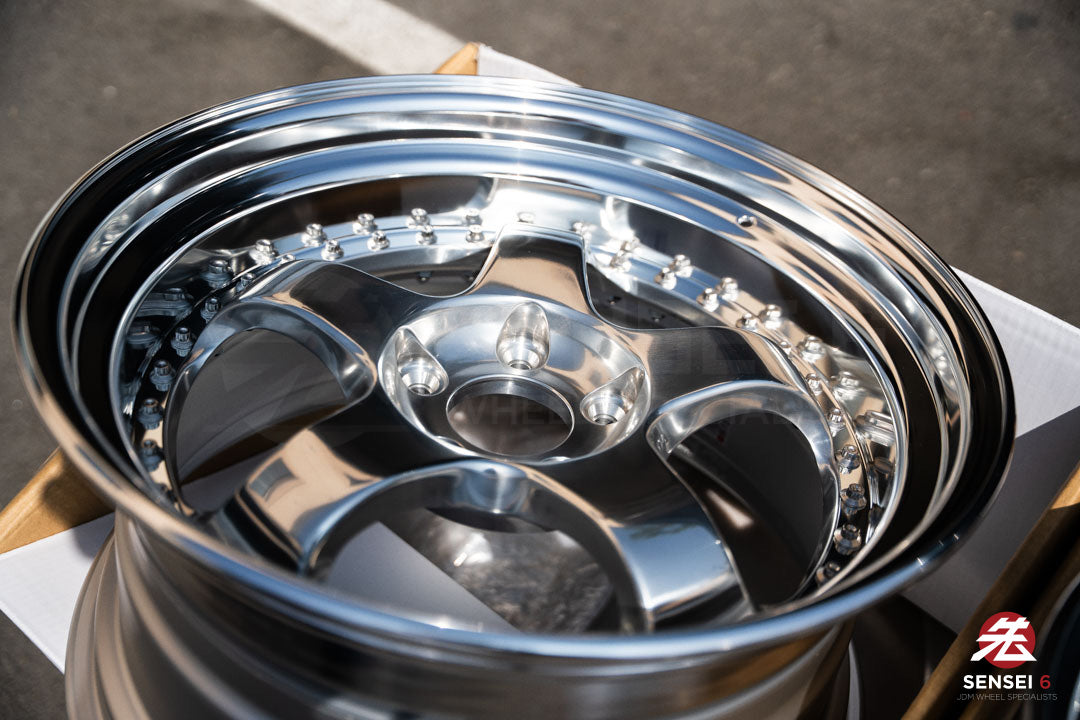 ワークマイスター S1 3P / 18x9.5 +24 / 5x114.3 / バフ仕上げ