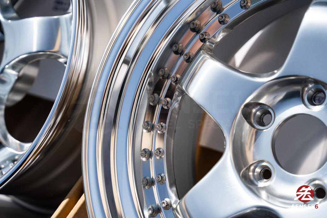 ワークマイスター S1 3P / 18x9.5 +24 / 5x114.3 / バフ仕上げ