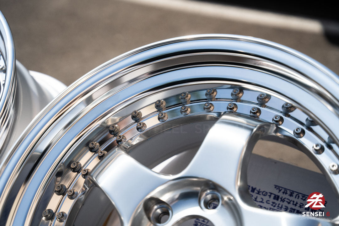 ワークマイスター S1 3P / 18x9.5 +24 / 5x114.3 / バフ仕上げ