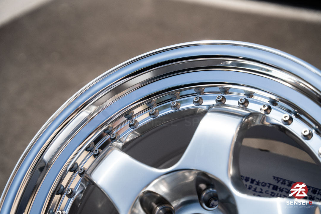 ワークマイスター S1 3P / 18x9.5 +24 / 5x114.3 / バフ仕上げ