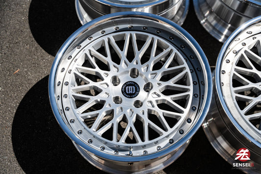 18" Garson Lux Mesh (Used Wheels) / 5x114.3 / 18x10.5 +22 / Brush Clear