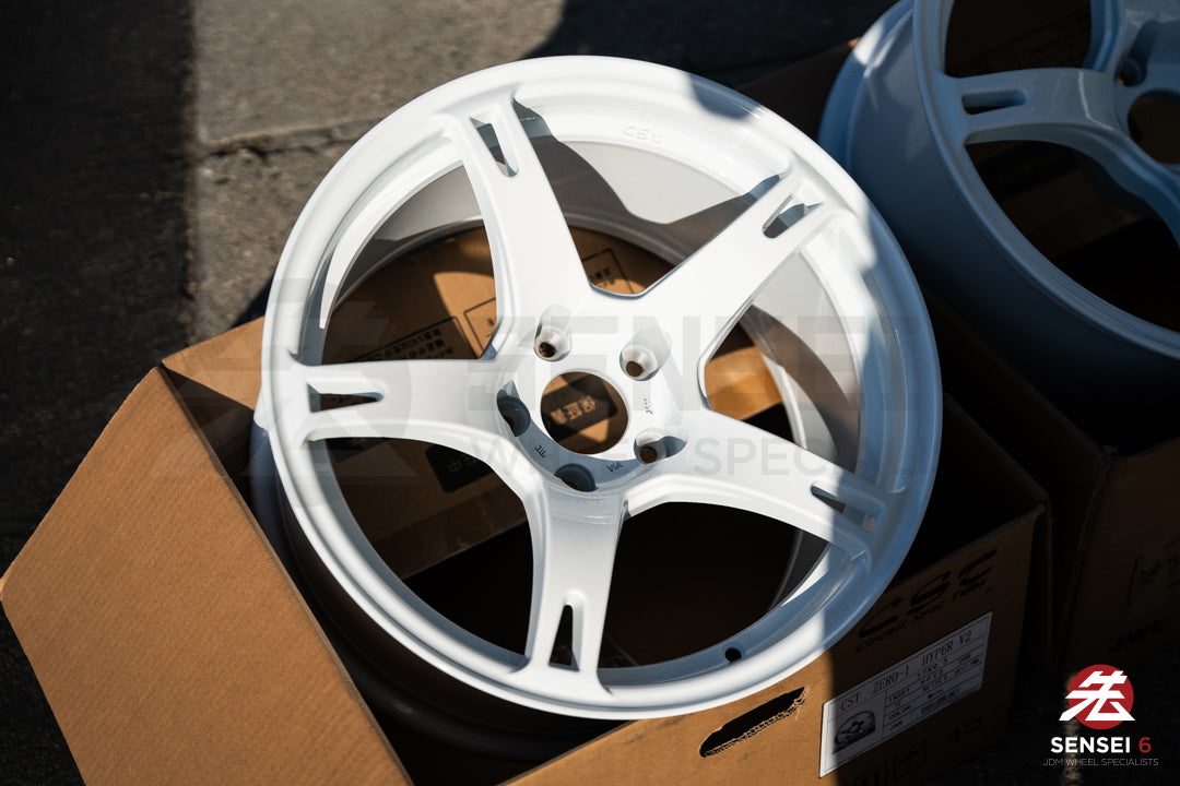 CST Zero-1 Hyper V2 / 17x9.5 +12 / 5x114.3 / White (WH)